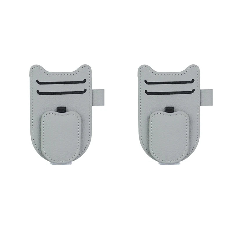Premium Magnetic Sunglasses Holder for Car Visors