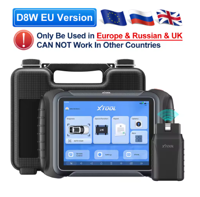 XTOOL D8W Wireless Bidirectional OBD2 Scanner with ECU Coding