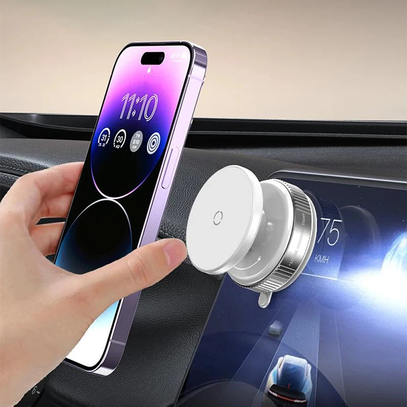 MagSafe Magnetic Vacuum Phone Mount with 360° Rotation