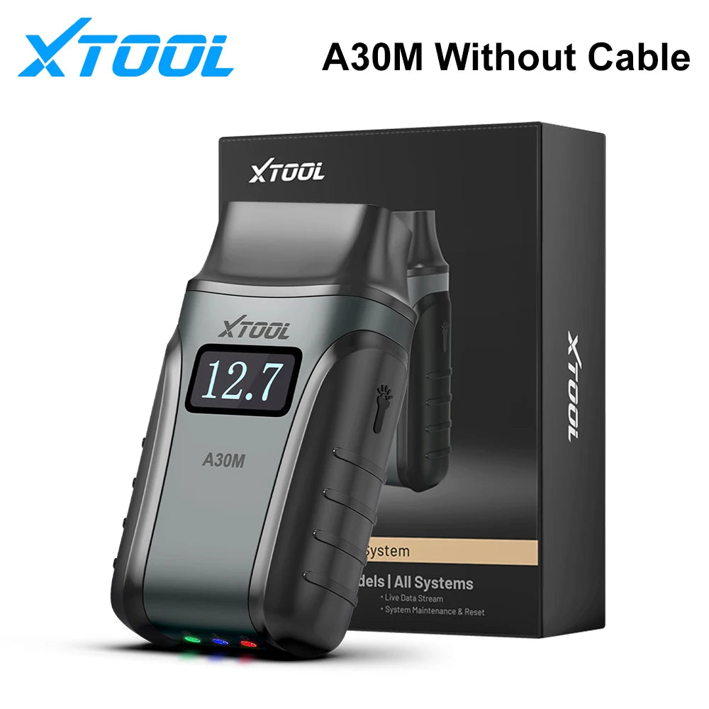 XTOOL Anyscan A30M Bluetooth OBD2 Scanner with 26+ Reset Services