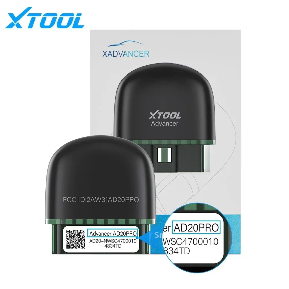 XTOOL AD20 Pro Bluetooth OBD2 Scanner with Oil Reset & Battery Test