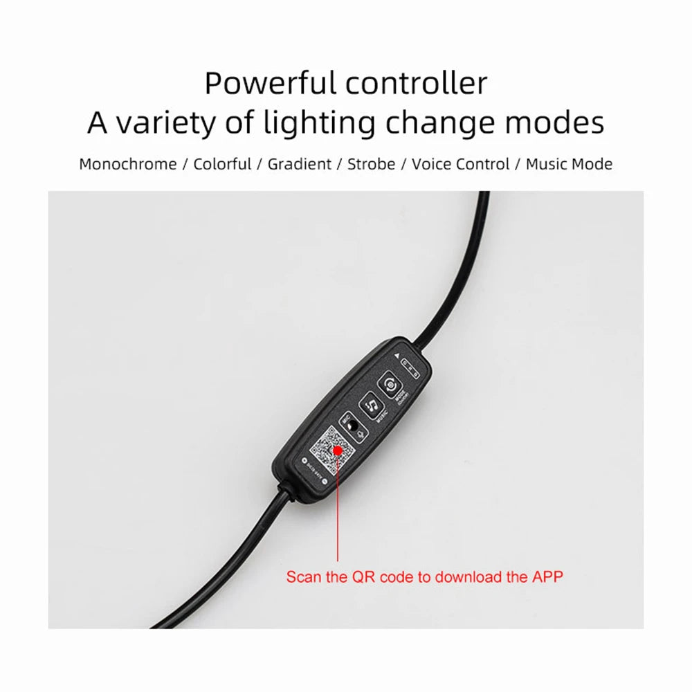 RGB Dynamic Trunk Ambient Light Strip with App Control