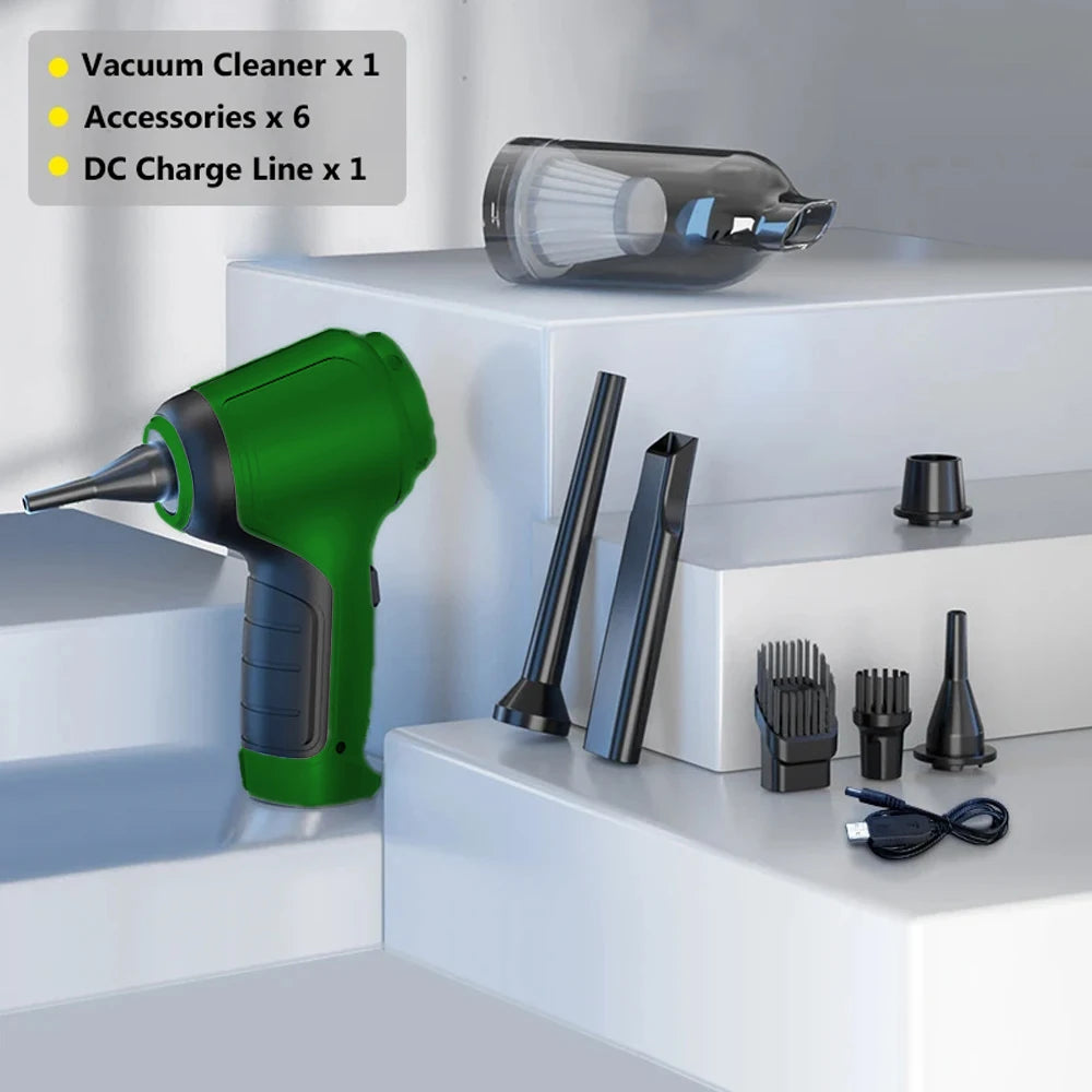 95,000Pa Wireless Handheld Car Vacuum Cleaner