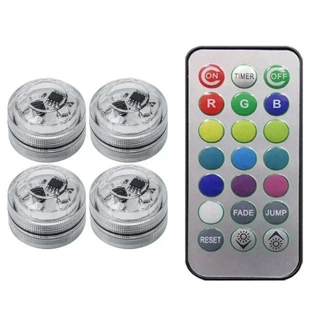 Wireless RGB Interior Accent Light Kit with Remote Control