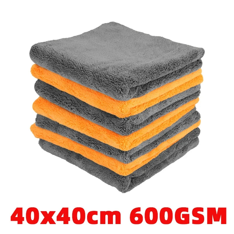 SEAMETAL Premium Microfiber Car Drying Towel - Super Absorbent Lint-Free Detailing Cloth
