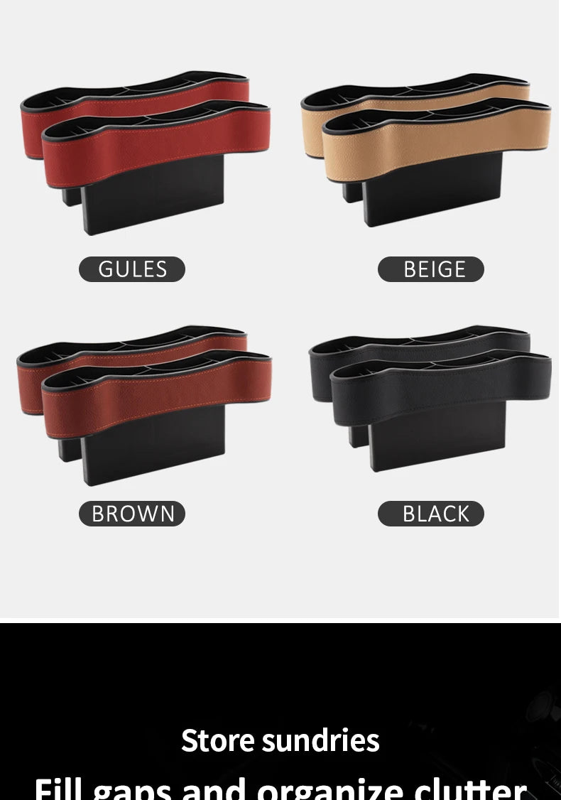 Premium Car Seat Gap Organizer & Storage Pocket
