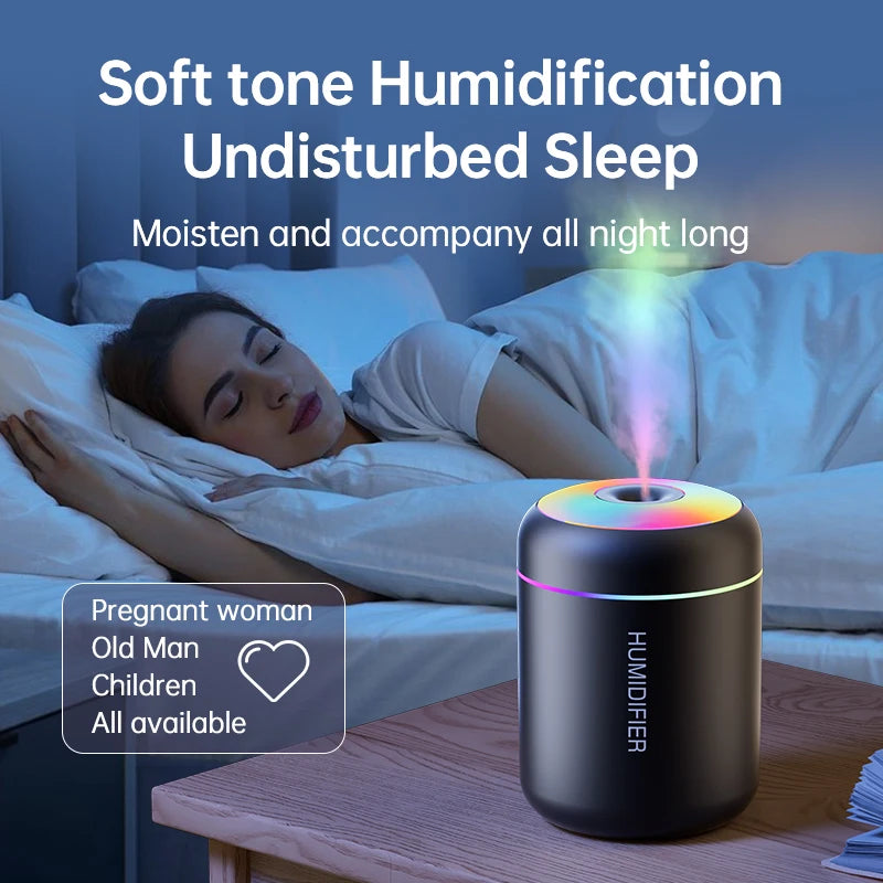 180ML USB Mini Humidifier & Aroma Diffuser