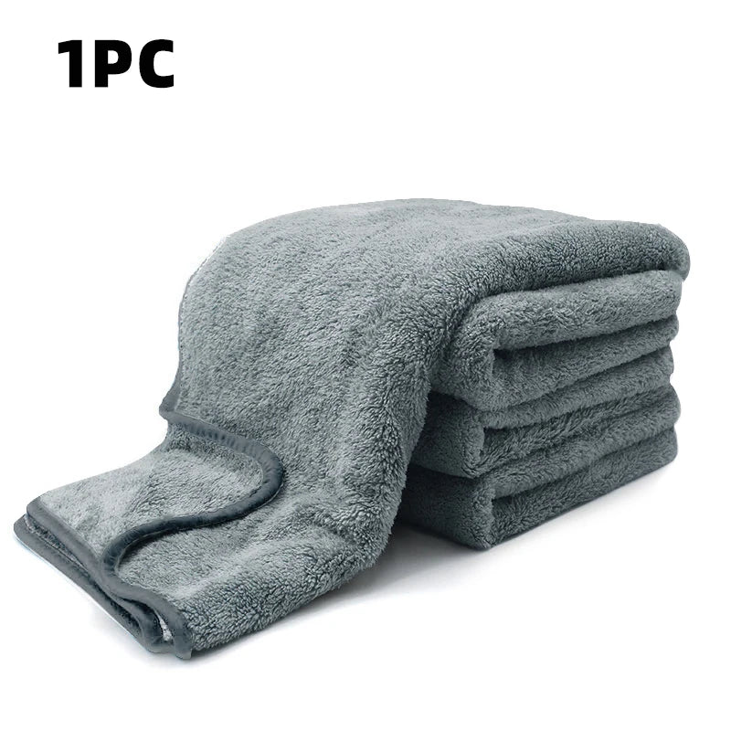 SEAMETAL Premium Microfiber Car Drying Towel - Super Absorbent Lint-Free Detailing Cloth