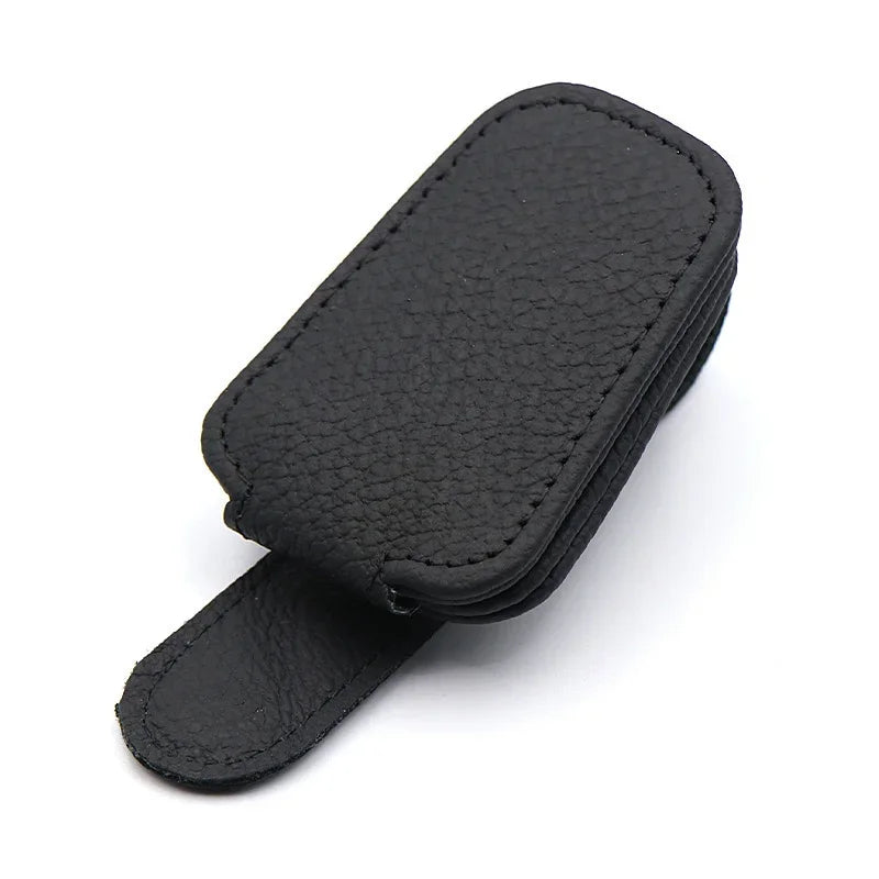 Premium Magnetic Sun Visor Sunglasses Holder