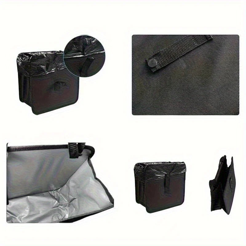 Foldable Leakproof Car Trash Can & Storage Organizer
