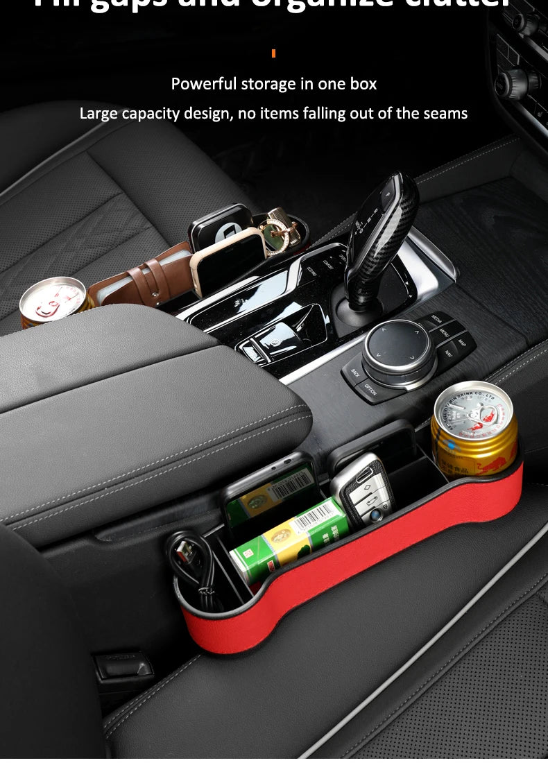 Premium Car Seat Gap Organizer & Storage Pocket