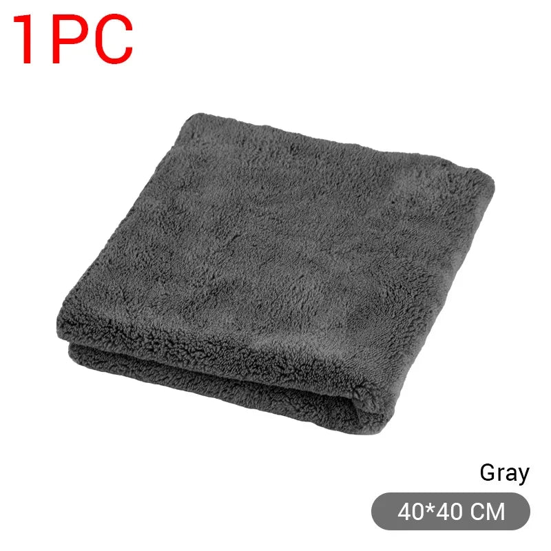 SEAMETAL Premium Microfiber Car Drying Towel - Super Absorbent Lint-Free Detailing Cloth