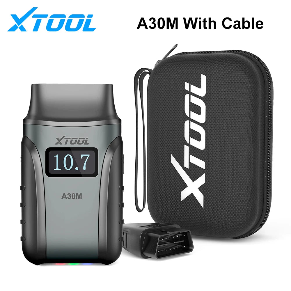 XTOOL Anyscan A30M Bluetooth OBD2 Scanner with 26+ Reset Services