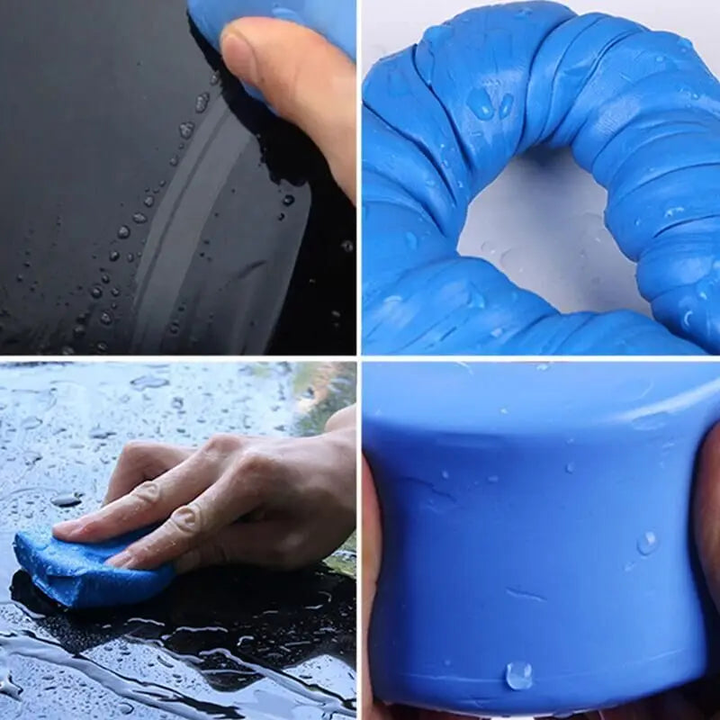 SEAMETAL 100g Reusable Car Detailing Clay Bar - Paint & Glass Decontamination