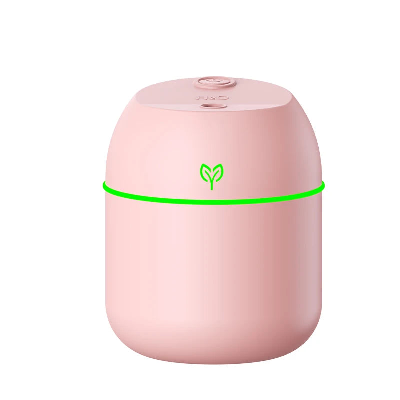 Portable USB Mini Humidifier & Aroma Diffuser with LED Light