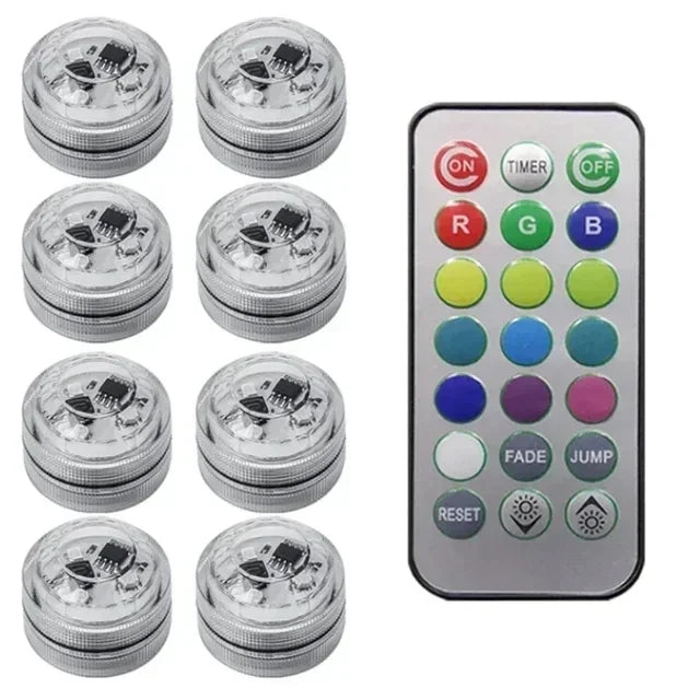 Wireless RGB Interior Accent Light Kit with Remote Control