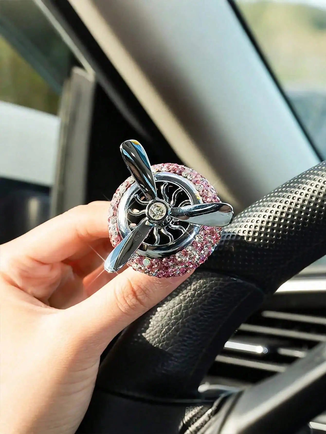 Crystal Turbine Air Vent Freshener