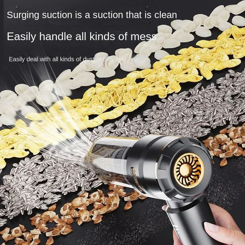 2-Mode Wireless Handheld Car Vacuum & Air Duster