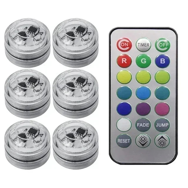 Wireless RGB Interior Accent Light Kit with Remote Control