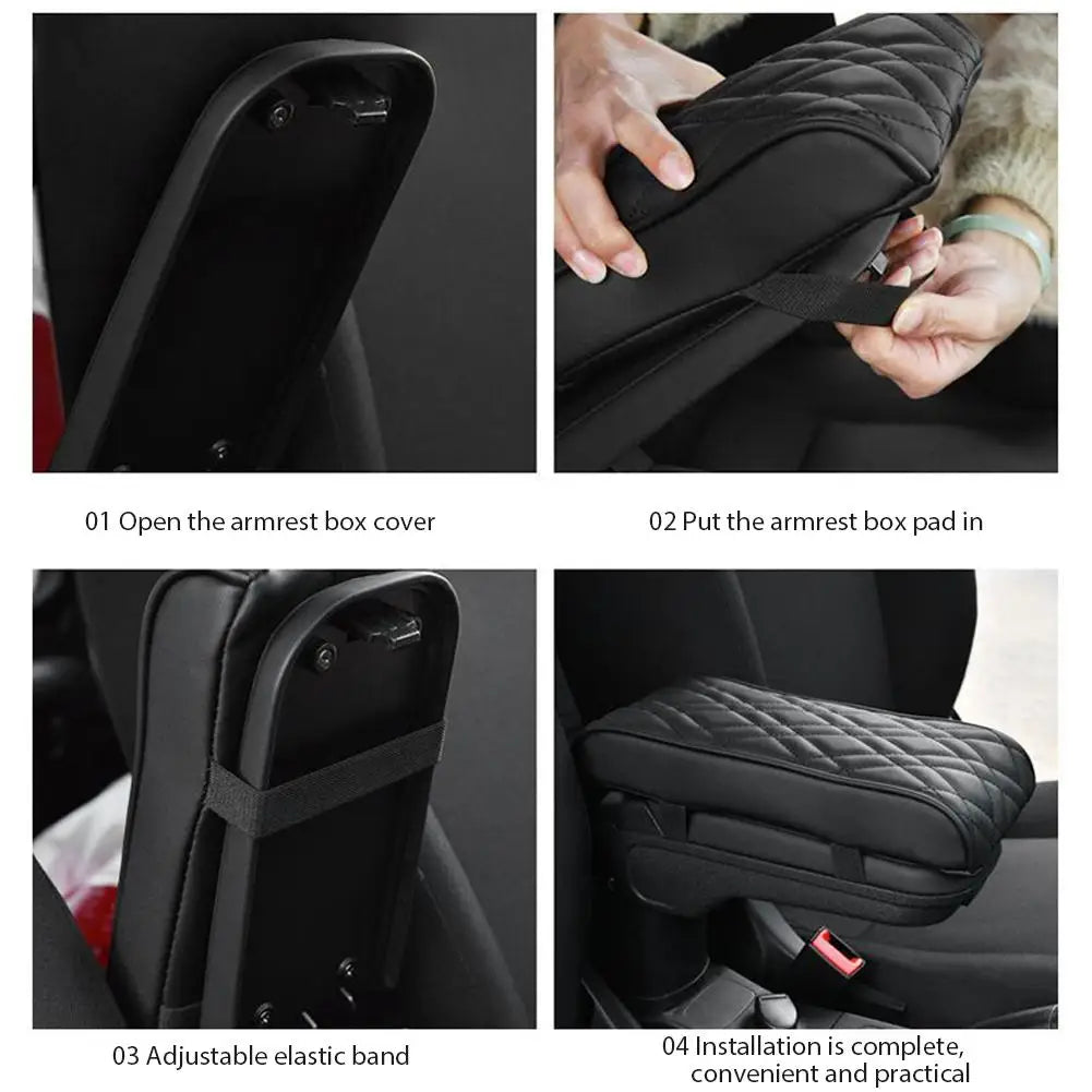 Premium Memory Foam Center Console Armrest Cushion