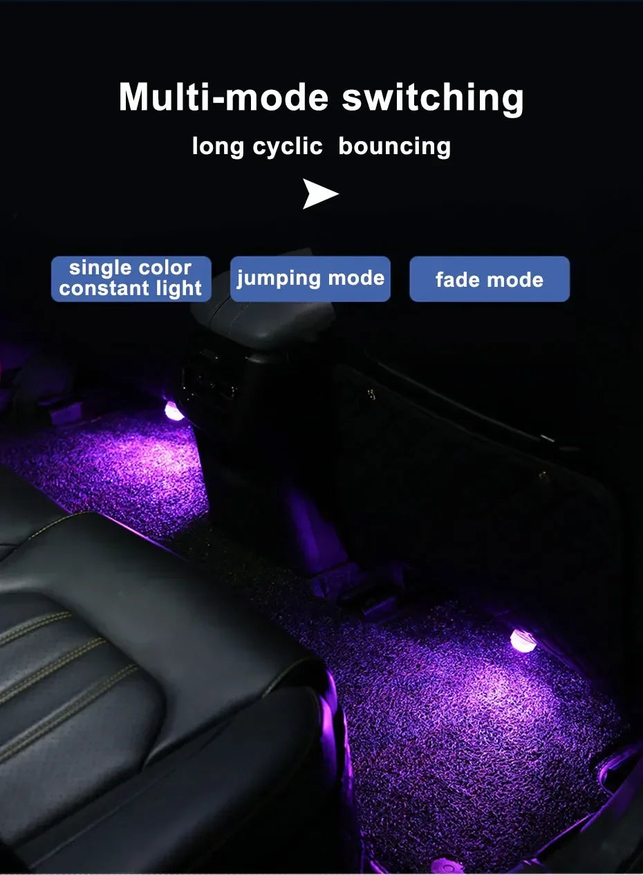 Wireless RGB Interior Accent Light Kit with Remote Control