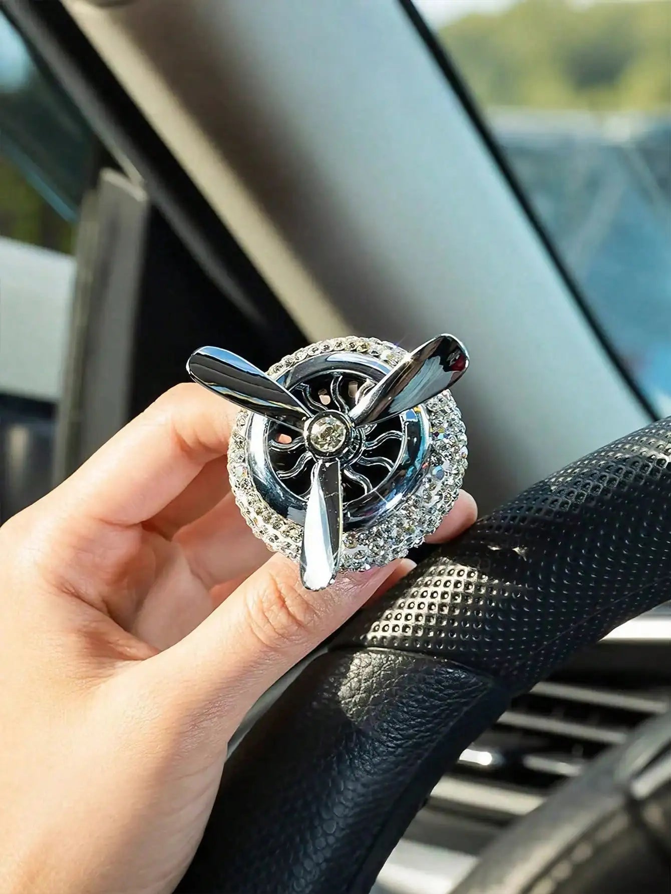 Crystal Turbine Air Vent Freshener