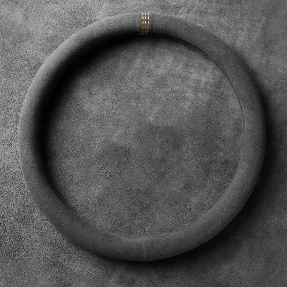 Premium Suede Steering Wheel Cover for 37–38 cm Wheels