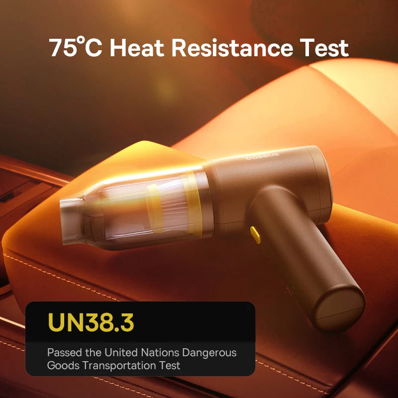 Baseus 4-in-1 Wireless Car Vacuum, Air Duster & Inflator