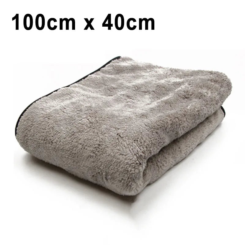 SEAMETAL Premium Microfiber Car Drying Towel - Super Absorbent Lint-Free Detailing Cloth