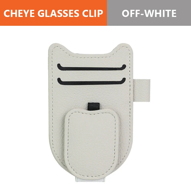 Premium Magnetic Sunglasses Holder for Car Visors