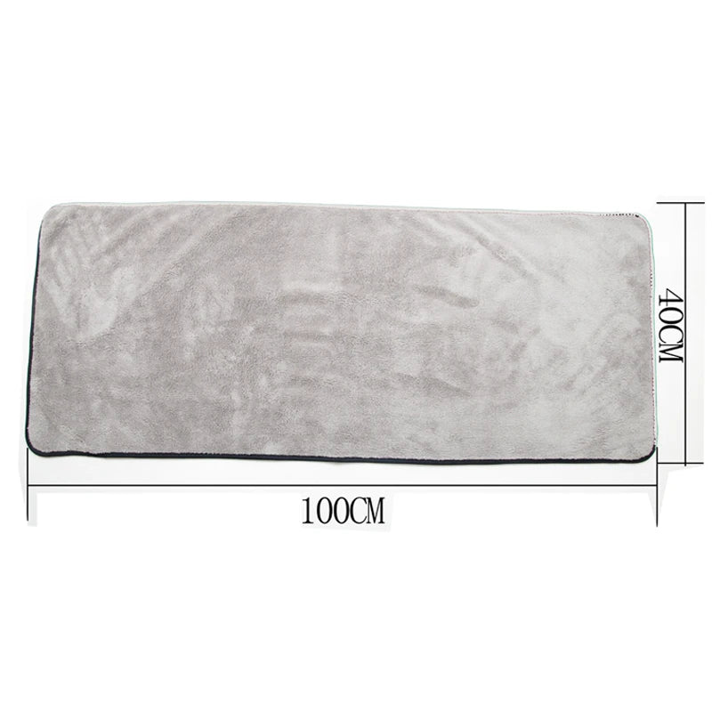 SEAMETAL Premium Microfiber Car Drying Towel - Super Absorbent Lint-Free Detailing Cloth