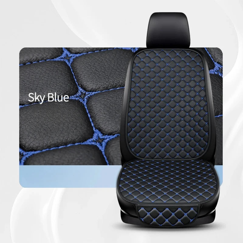 Universal PU Leather Car Seat Cushion Protector for All-Season Use