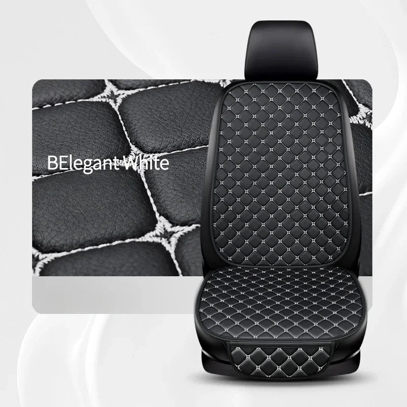 Universal PU Leather Car Seat Cushion Protector for All-Season Use