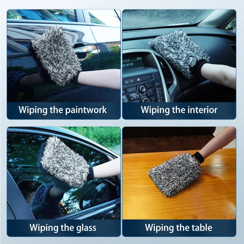 SEAMETAL Premium Microfiber Wheel Cleaning Brush