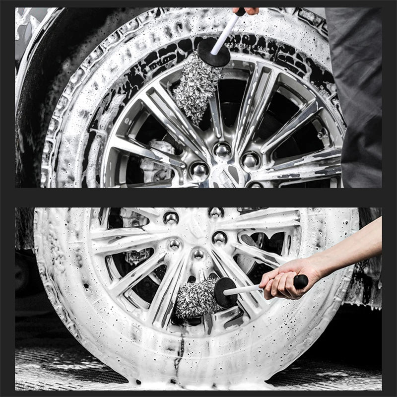 SEAMETAL Premium Microfiber Wheel Cleaning Brush
