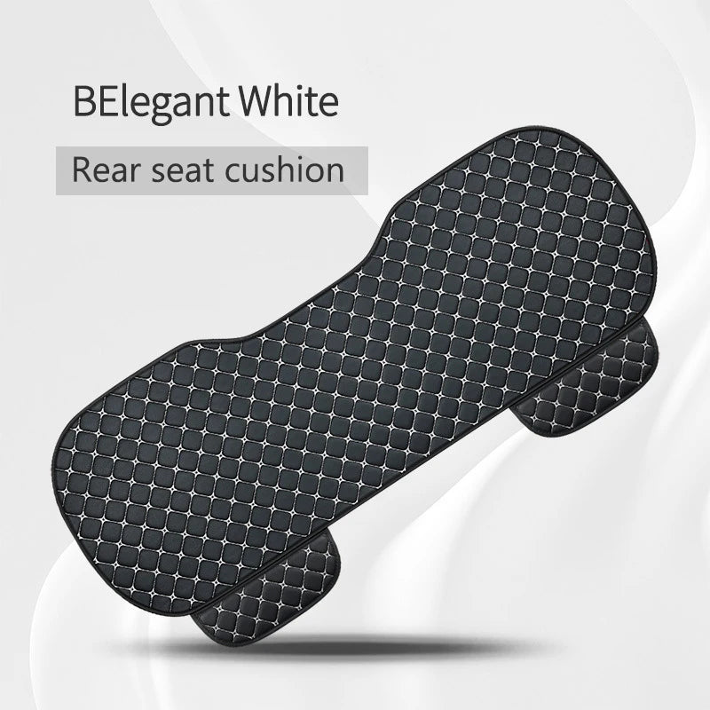 Universal PU Leather Car Seat Cushion Protector for All-Season Use