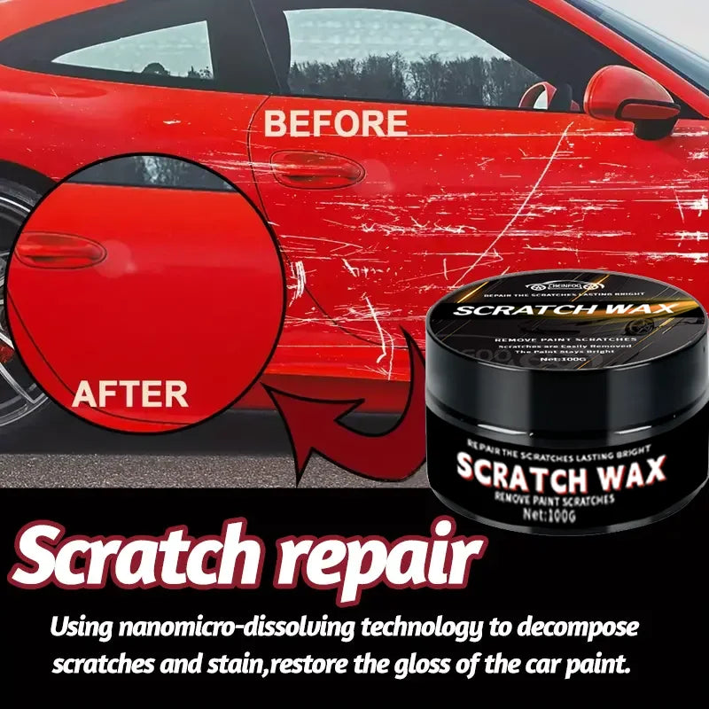 Car Scratch Wax & Swirl Remover for All Paint Colors
