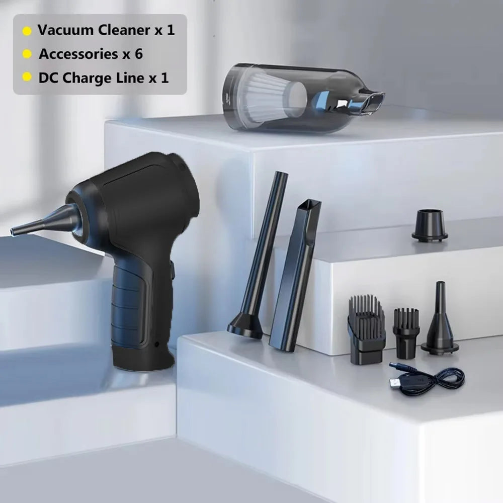 95,000Pa Wireless Handheld Car Vacuum Cleaner