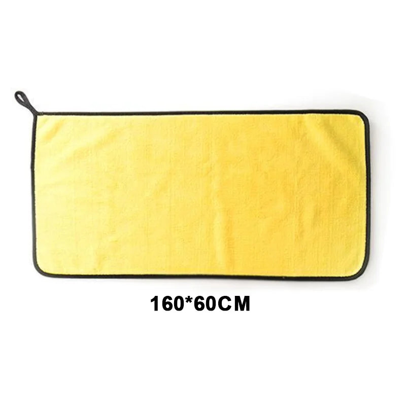 SEAMETAL Fast-Dry Microfiber Car Towel - Super Absorbent Lint-Free Detailing Cloth