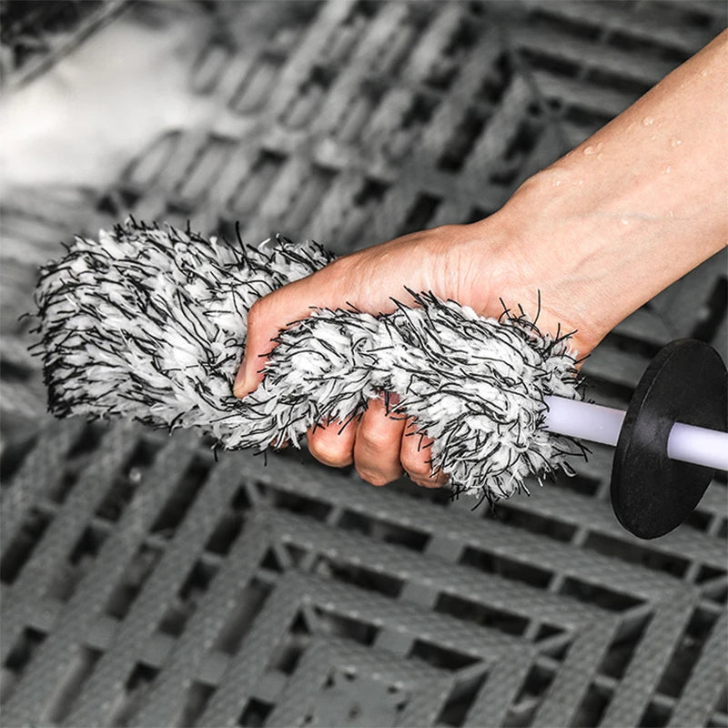 SEAMETAL Premium Microfiber Wheel Cleaning Brush