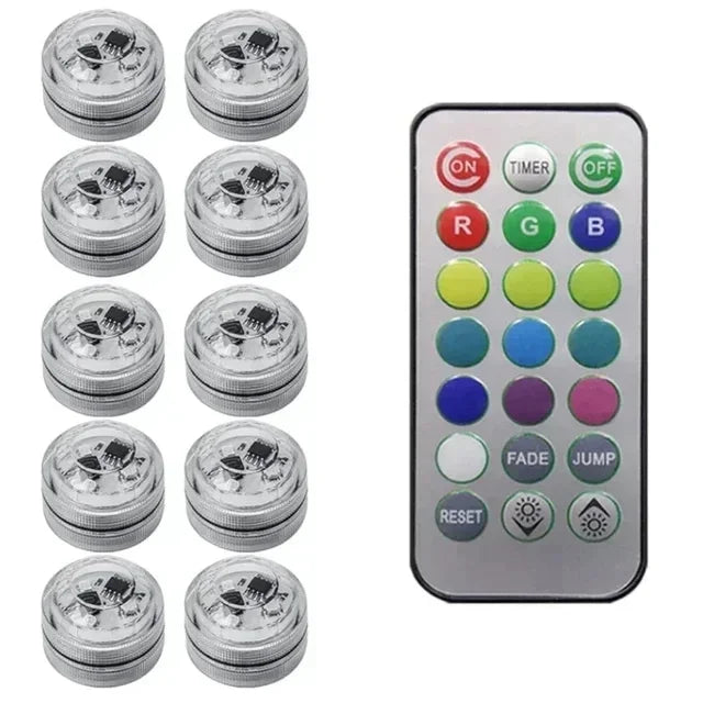 Wireless RGB Interior Accent Light Kit with Remote Control