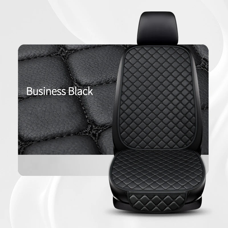Universal PU Leather Car Seat Cushion Protector for All-Season Use