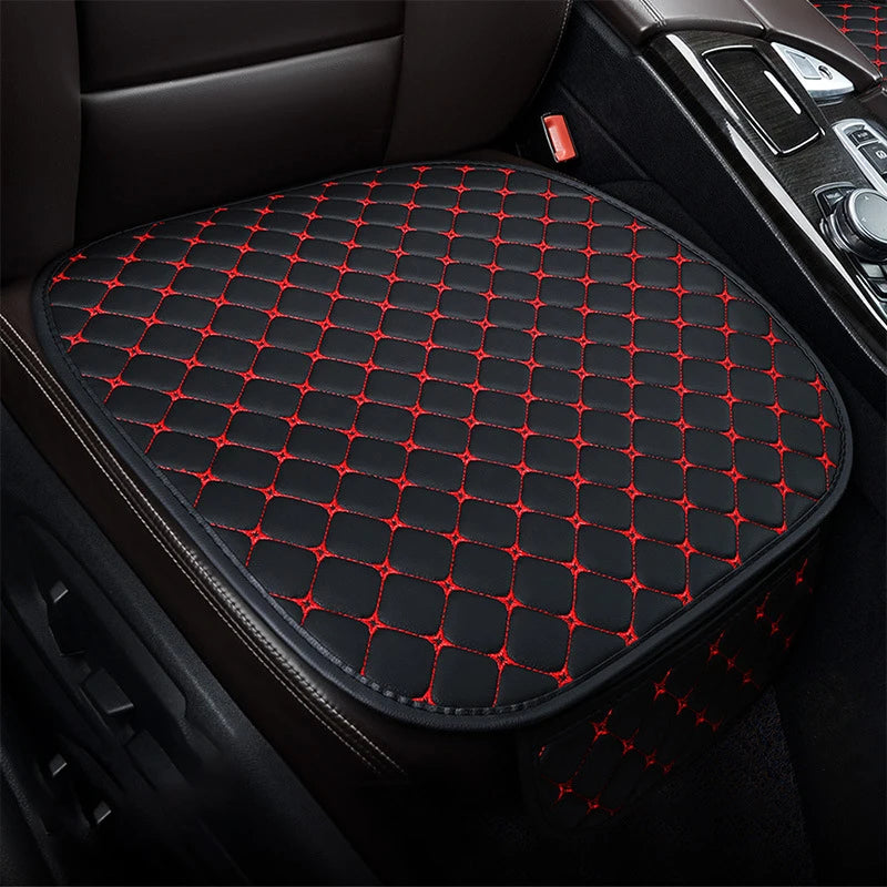 Universal PU Leather Car Seat Cushion Protector for All-Season Use