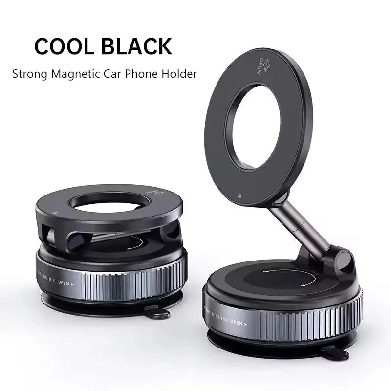 MagSafe Magnetic Vacuum Phone Mount with 360° Rotation