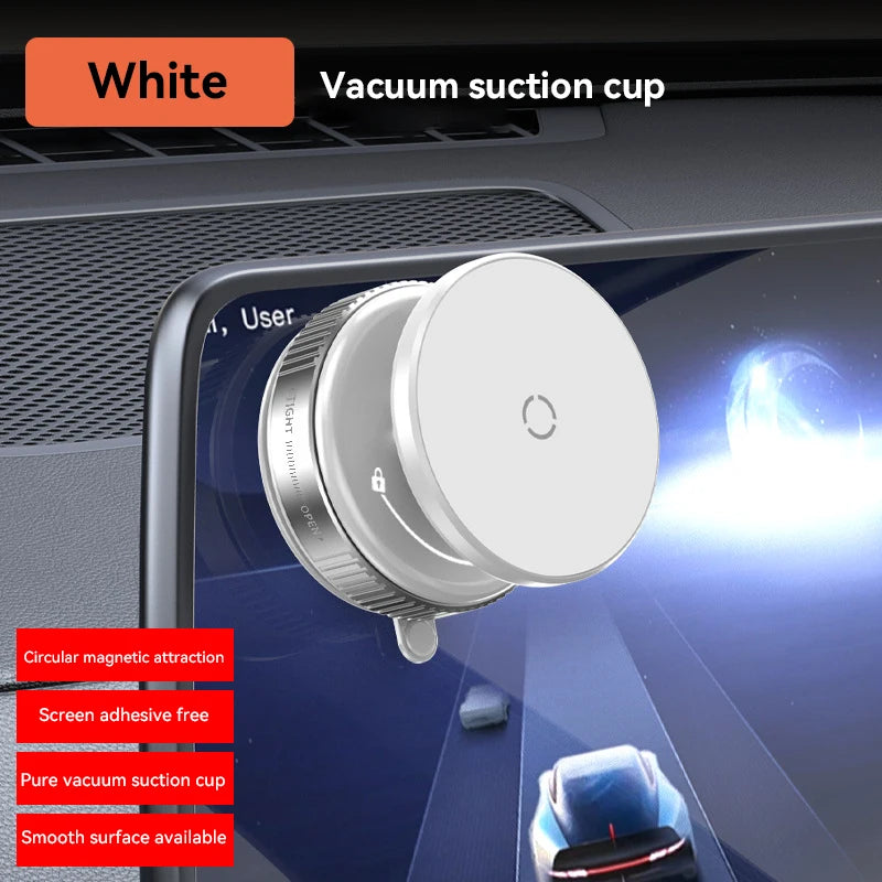 MagSafe Magnetic Vacuum Phone Mount with 360° Rotation