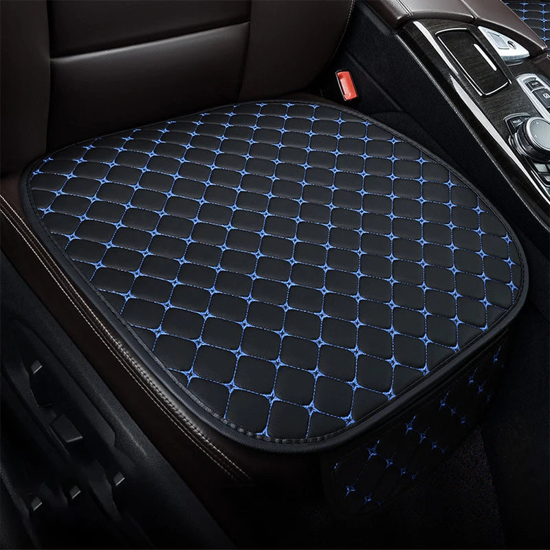 Universal PU Leather Car Seat Cushion Protector for All-Season Use