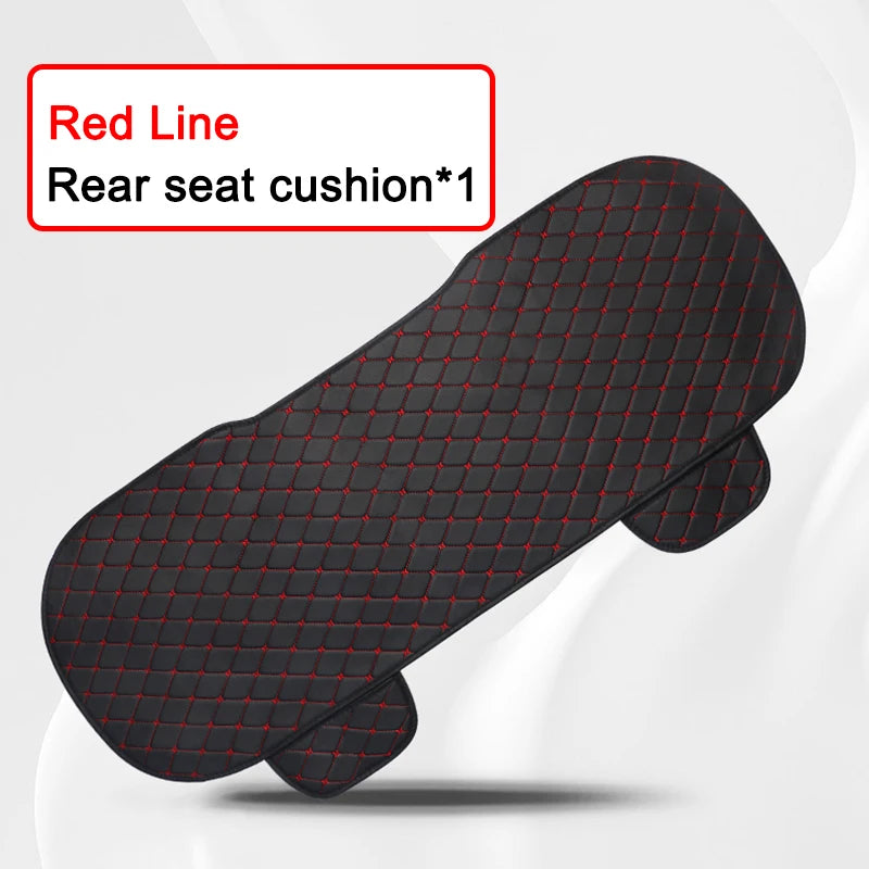 Universal PU Leather Front & Rear Car Seat Cover Set