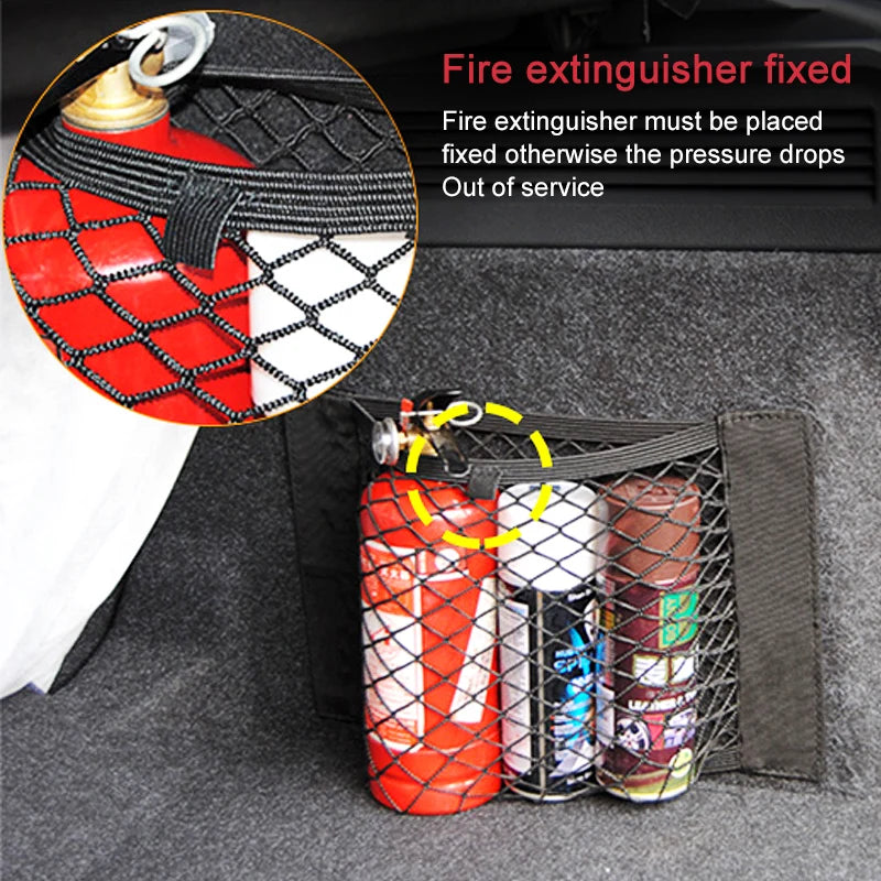 Universal Car Seat Back Mesh Storage Net Organizer