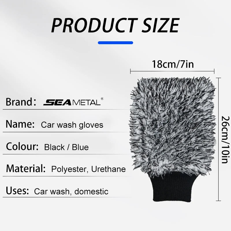 SEAMETAL Premium Microfiber Wheel Cleaning Brush
