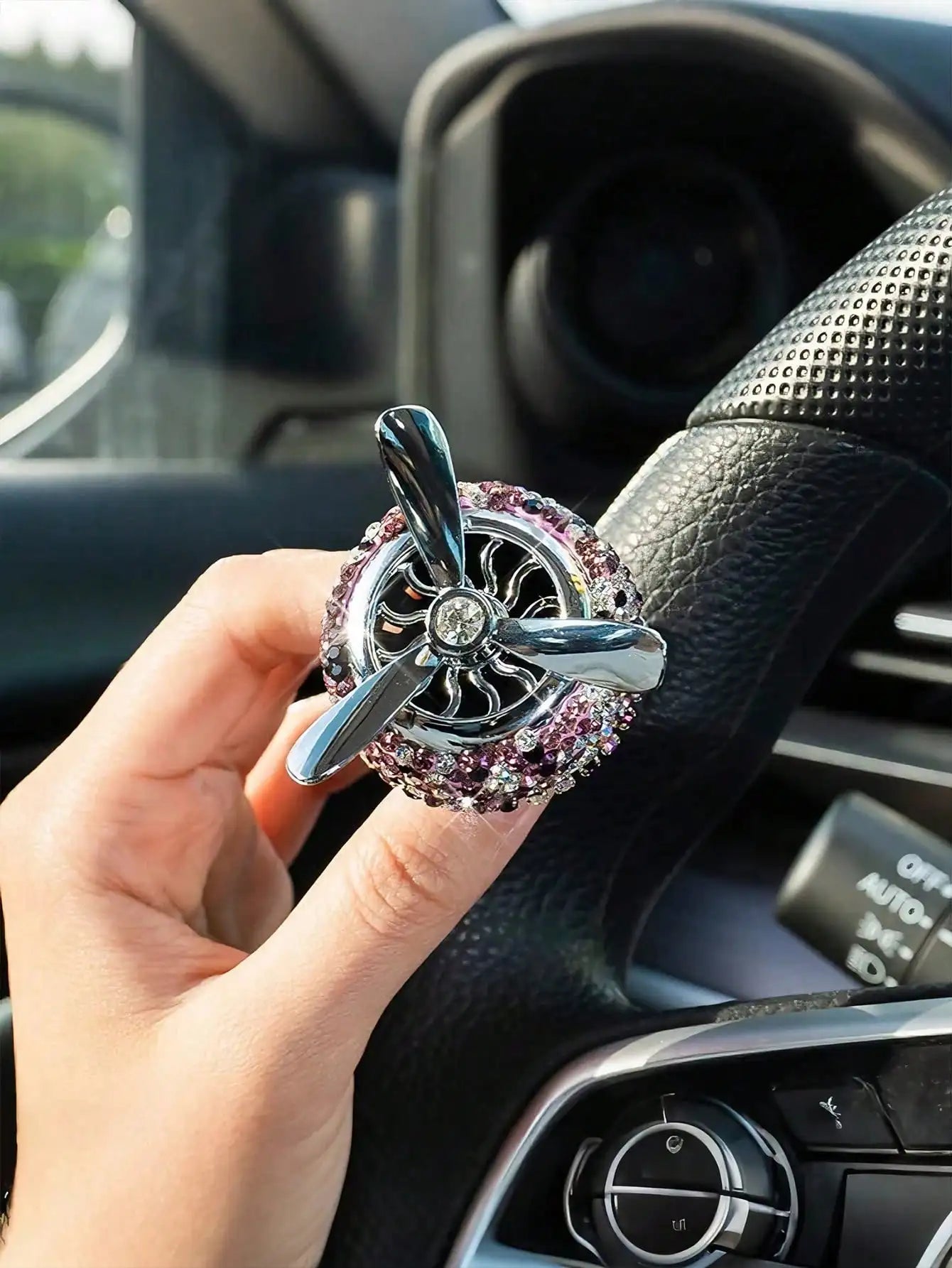 Crystal Turbine Air Vent Freshener